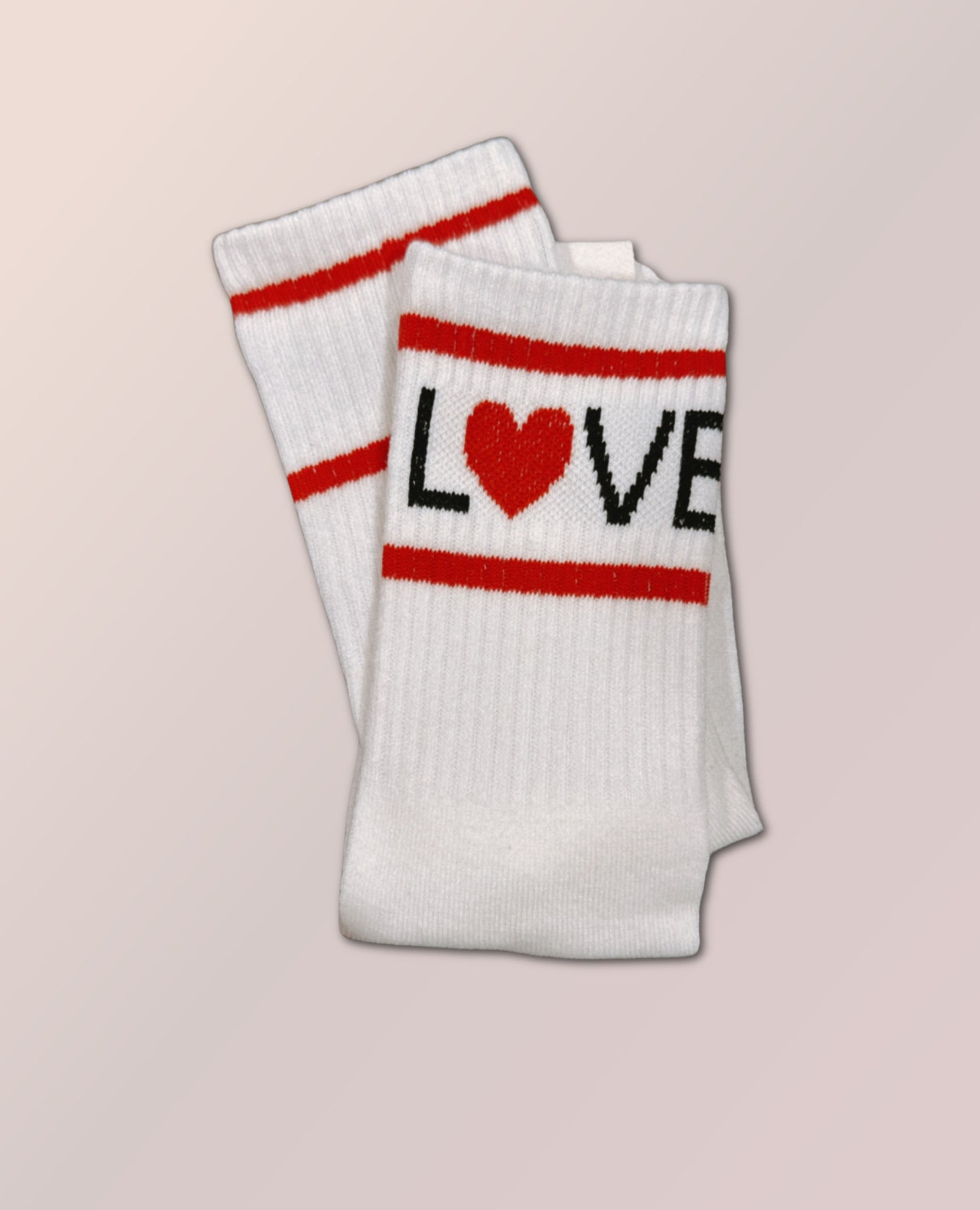 LOVE Red Heart Socks – PINK ARROWS